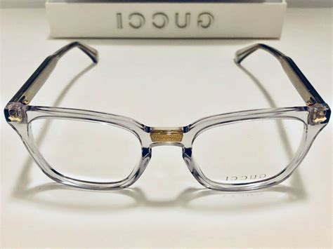 clear frame gucci glasses|latest gucci eyeglass frames.